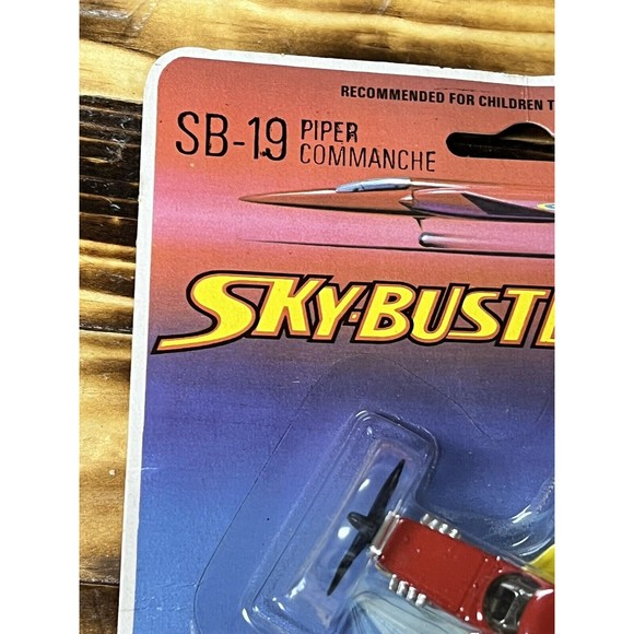 NEW Matchbox SB-19 Piper Commanche Die Cast Airplane (Lesney, UK) Sealed MINT - Picture 2 of 6